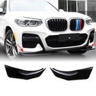 BMW X3 G01 2018– Front bumper lip Flap ABS V2 (voor originele M-Sport 2018-2021) foto 1
