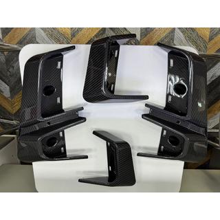 Carbon inserts voor BRB bodykit Mercedes G-Klasse W463 2018–2024 foto 3