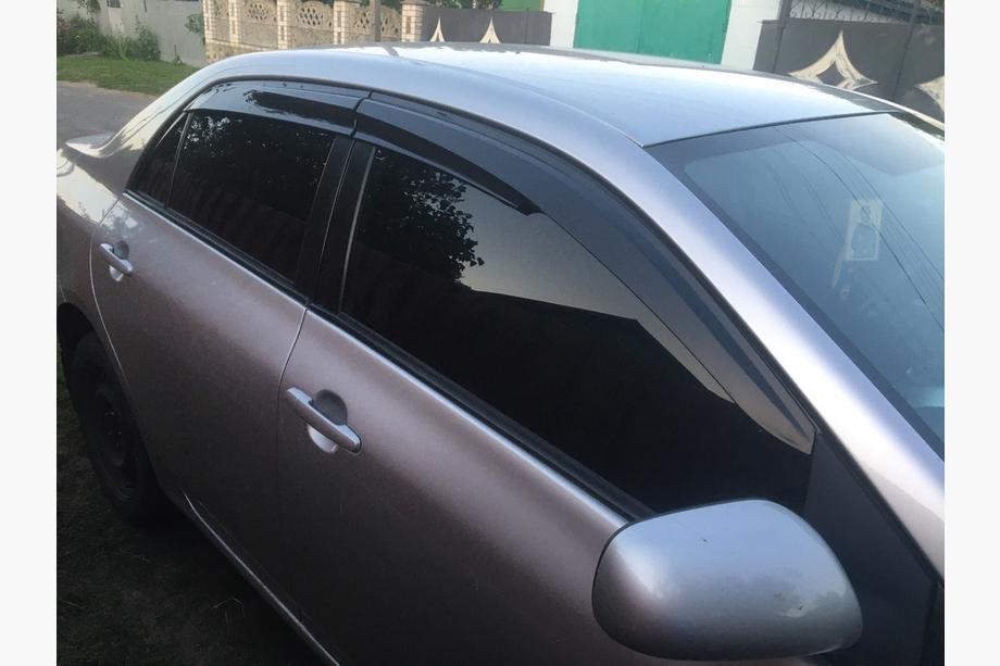 Toyota Corolla 2007–2013 Raamdeflectoren (4 stuks, Sunplex Sport) Foto 3