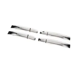 Deurgreep covers (set 4 stuks, RVS) Ssang Yong Rodius foto 2