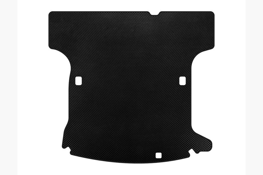 Renault Logan I 2005–2008 Kofferbakmat (2005-2009, SW, 5-zits, Zwart) Image
