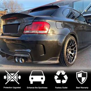 Achterbumper flaps Flap (voor E82 1M, carbon) BMW 1 Serie E81/E82/E87/E88 2004–2011 foto 2