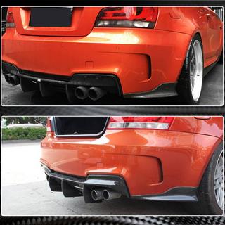 Achterbumper flaps Flap (voor E82 1M, carbon) BMW 1 Serie E81/E82/E87/E88 2004–2011 foto 3