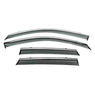 Winddeflectoren met chroomlijst Niken Luxury (HB, 4 stuks) Audi A3 2020– foto 1