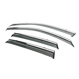 Winddeflectoren met chroomlijst Niken Luxury (HB, 4 stuks) Audi A3 2020– foto 2