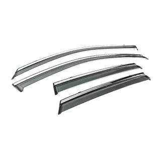 Winddeflectoren met chroomlijst Niken Luxury (HB, 4 stuks) Audi A3 2020– foto 3