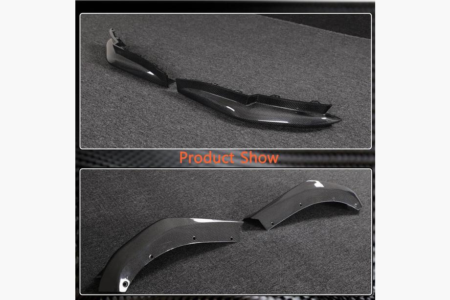 BMW 3 Serie G20/G21 2018– Achterbumper flaps Flap V1 (voor G80, carbon) Foto 3