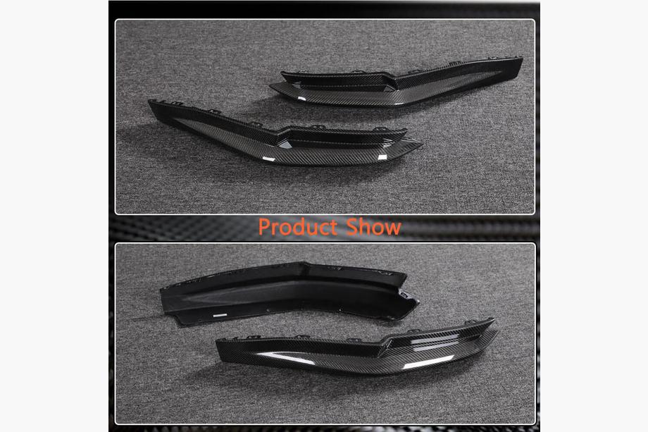 BMW 3 Serie G20/G21 2018– Achterbumper flaps Flap V3 (voor G80, carbon) Foto 4