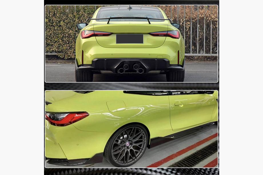 BMW 4-serie G22/23/26 2020– Achterbumper flaps Flap V2 (voor G82/G83) Foto 4