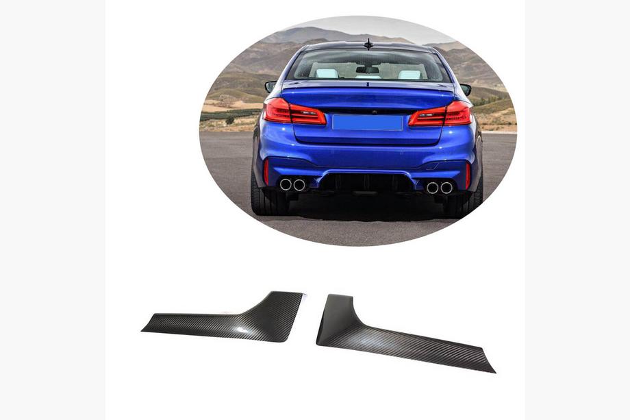 BMW 5 Serie G30/G31 2017–2023 Achterbumper flaps carbon (voor M-Sport/M5 F90, carbon) Image