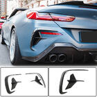 BMW 8-serie G14/G15/G16 2018– Aerodynamische achterbumper diffuser-appendages V2 (voor M-Sport, carbon) foto 1
