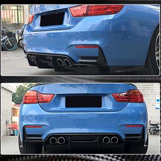 Flap achterbumper inserts (voor F80, carbon) BMW 3 Serie F30/F31 2012–2019 foto 4
