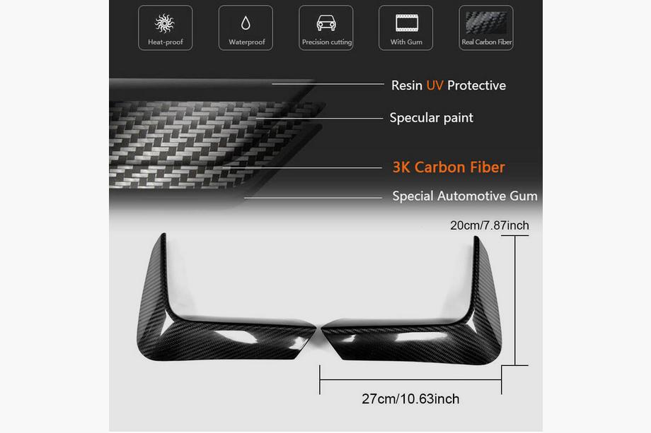 BMW 4 Serie F32/F33/F36 2012–2020 Achterbumper flaps Flap V2 (voor F82/F83) Foto 6