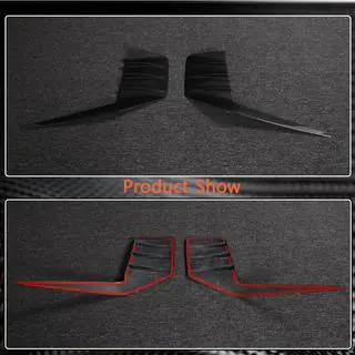 Achterbumper splitters V2 (voor G87, Carbon) foto 3