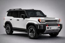 Toyota Land Cruiser Prado 250 2023– OEM dakrails zwart (aluminium) foto 5