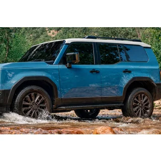 OEM dakrails zwart (aluminium) Toyota Land Cruiser Prado 250 2023– foto 4