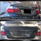 BMW 3-serie E90/E91 2005–2011 Kofferklep (voor E90, 2005-2008, Carbon) foto 3