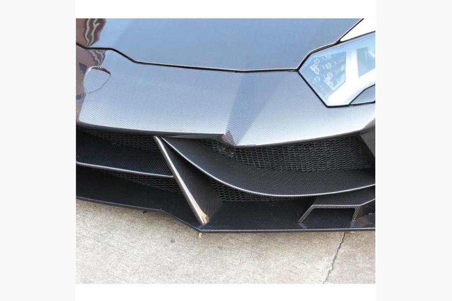 Lamborghini Aventador 2011–2022 Frontbumper lip (carbon) Foto 3