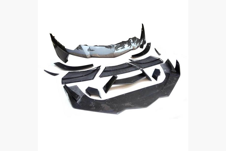 Lamborghini Aventador 2011–2022 Frontbumper lip (carbon) Foto 4