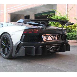 Achterbumperbeschermlijst (carbon) Lamborghini Aventador 2011–2022 foto 2