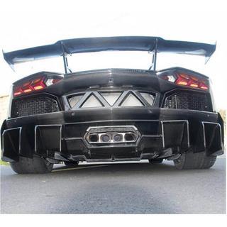 Achterbumperbeschermlijst (carbon) Lamborghini Aventador 2011–2022 foto 3