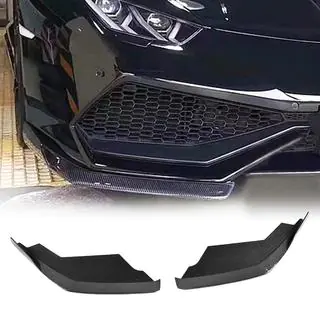 Voorbumper flaps Flap V1 (carbon) foto 1