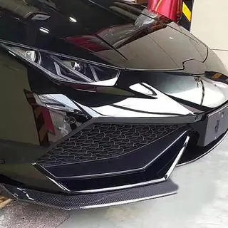 Voorbumper flaps Flap V1 (carbon) foto 2