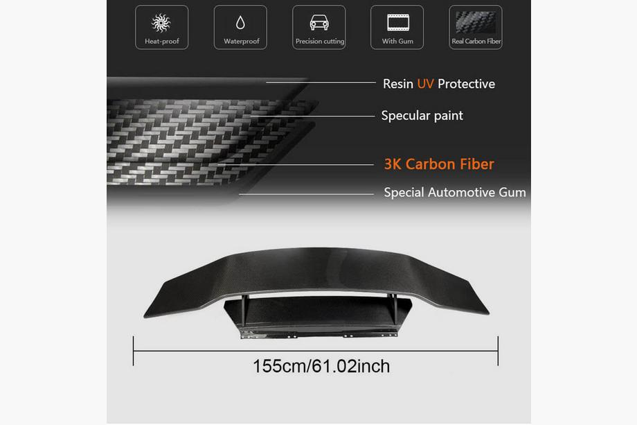 Lamborghini Huracan 2014– Spoiler (Dry Carbon) Foto 5