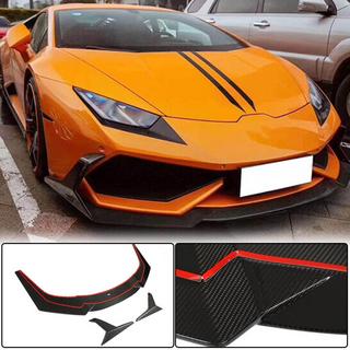 Voorbumper lip Lip V1 (droog carbon) Lamborghini Huracan 2014– foto 2