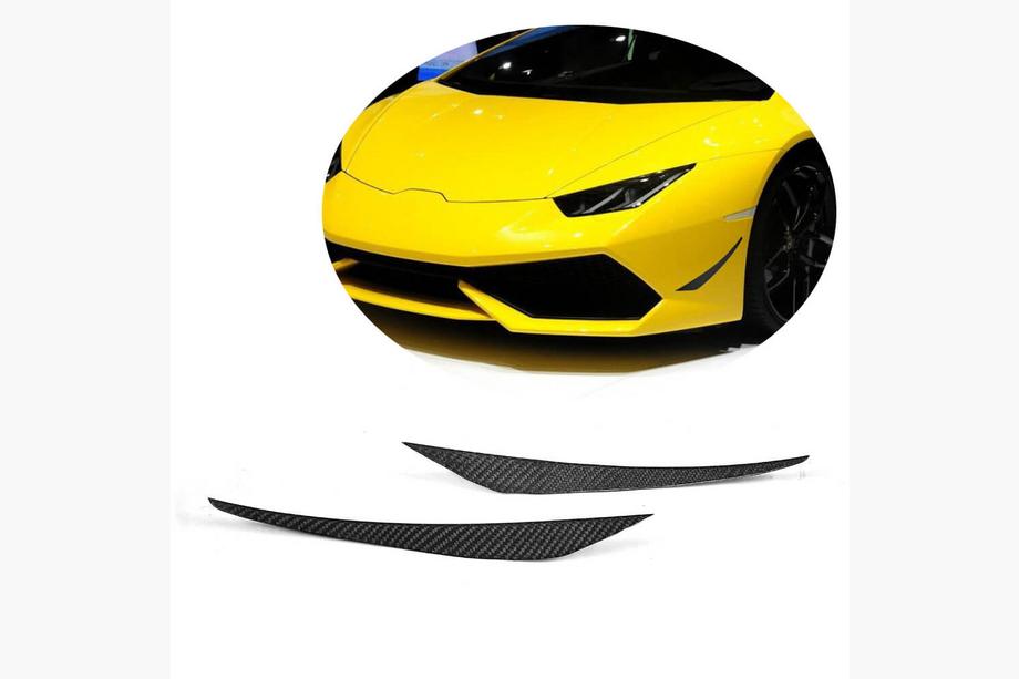 Lamborghini Huracan 2014– Voorbumperlip Flap V2 (Carbon) Image