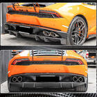 Lamborghini Huracan 2014– Achterbumper diffuser V1 (Carbon) foto 3