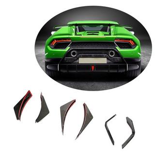 Achterbumper diffuser V2 (Carbon) foto 1