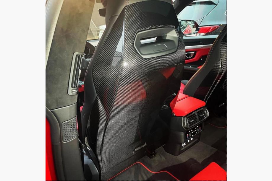Lamborghini Urus 2018– Stoelhoezen (Carbon) Foto 4