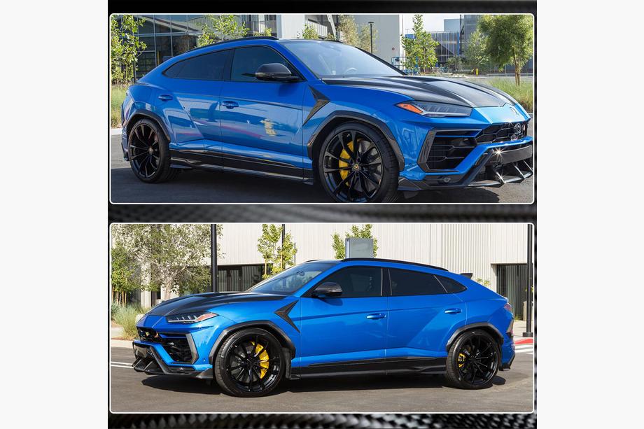 Lamborghini Urus 2018– Spatbordcovers V1 (dry carbon) Foto 5