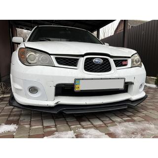 Voorbumper lipspoiler Niken Black (ABS) foto 1
