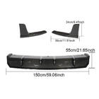 Tesla Model 3 2017– Achterbumper diffuser V1 (2017-2023, carbon) foto 2