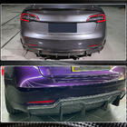Tesla Model 3 2017– Achterbumper diffuser V1 (2017-2023, carbon) foto 6