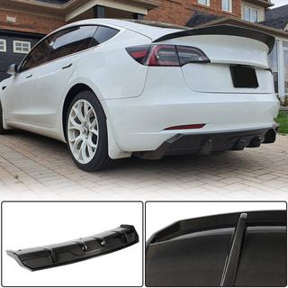 Achterbumper diffuser V1 (2017-2023, carbon) foto 3