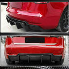 Tesla Model 3 2017– Achterbumper diffuser Carbon V2 (2016-2022) foto 4
