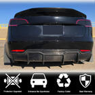 Tesla Model 3 2017– Achterbumper diffuser V2 (2017-2023, Carbon) foto 2