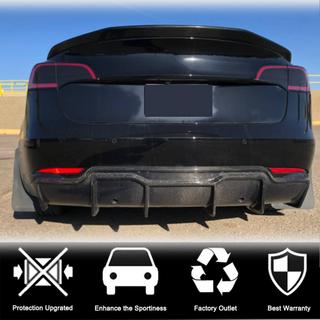 Achterbumper diffuser V2 (2017-2023, Carbon) foto 2