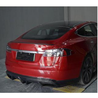 Achterbumper diffuser V1 (2012-2016, carbon) foto 2