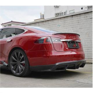 Achterbumper diffuser V1 (2012-2016, carbon) foto 4