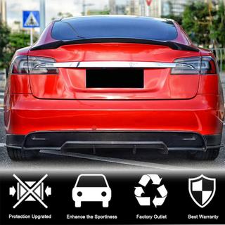 Achterbumperdiffuser V1 (2016-2021, carbon) foto 2