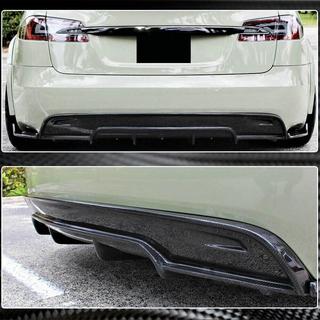 Achterbumperdiffuser V1 (2016-2021, carbon) foto 4