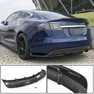 Achterbumper diffuser V2 (2016-2021, Carbon) foto 1