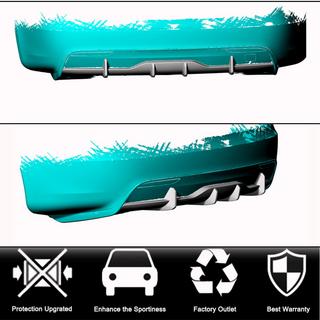 Achterbumper diffuser (voor Plaid 2021+, carbon) foto 2