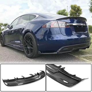 Achterbumper diffuser V2 (2012-2016, carbon) foto 2