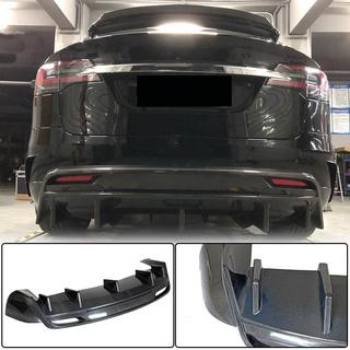 Achterbumper diffuser (2015-2021, Carbon) foto 1