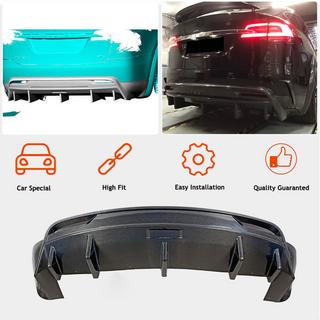 Achterbumper diffuser (2015-2021, Carbon) foto 2